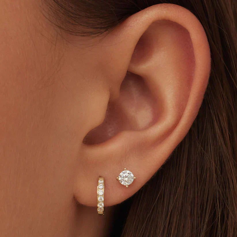 Syrenellee | Parure de boucles d’oreilles en or 14 carats