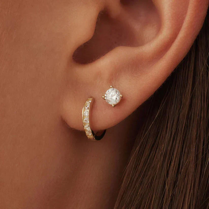 Syrenellee | Parure de boucles d’oreilles en or 14 carats