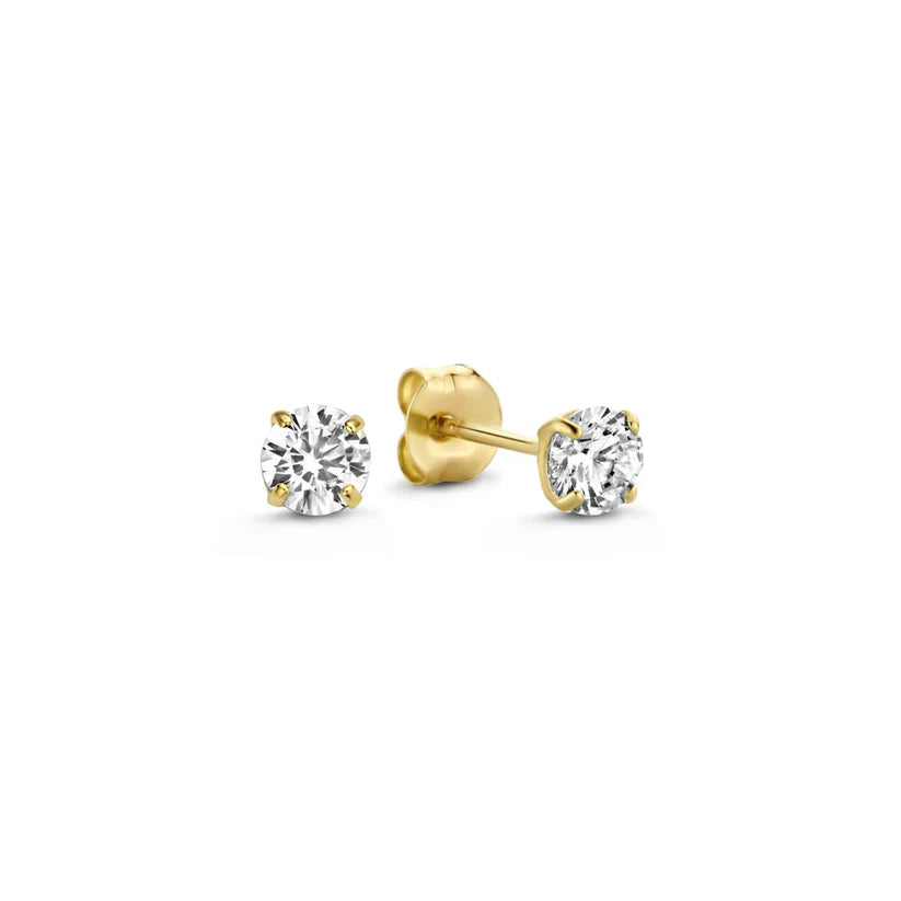 Krizalyssa | Boucles d’oreilles pendentif diamant en or 18 carats