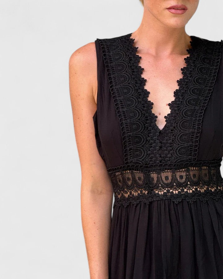 Alena | Robe midi élégante