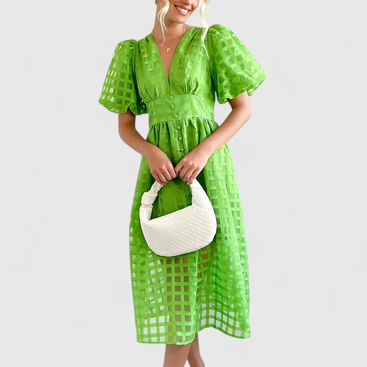 Elanqi | Robe midi élégante