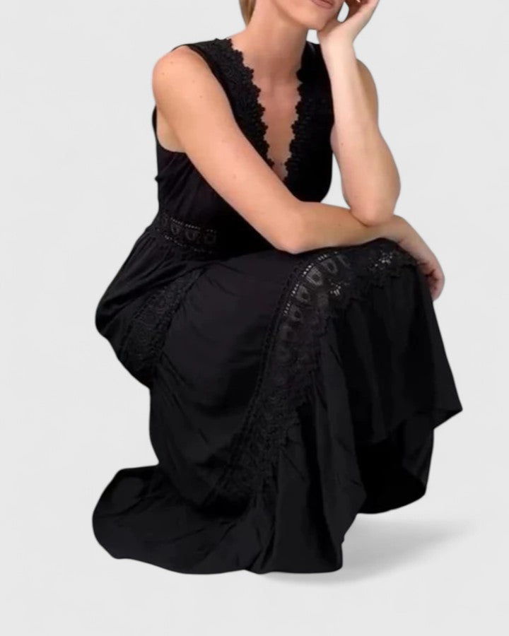 Alena | Robe midi élégante