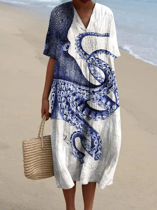Abbyssae| Vestido Inspirado no Oceano