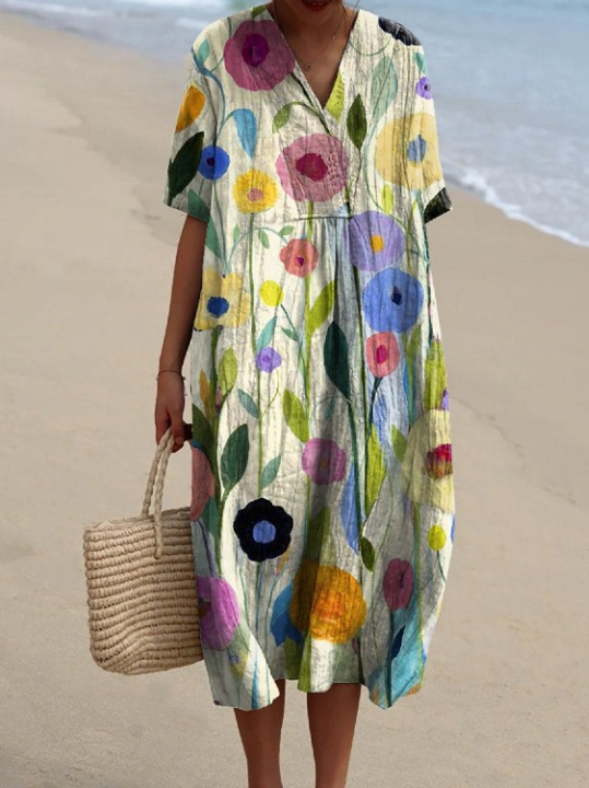 Aubanne | Flowers Dress