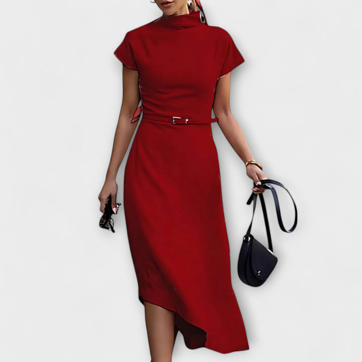 Amelia - Asymmetrisches Urban-Kleid