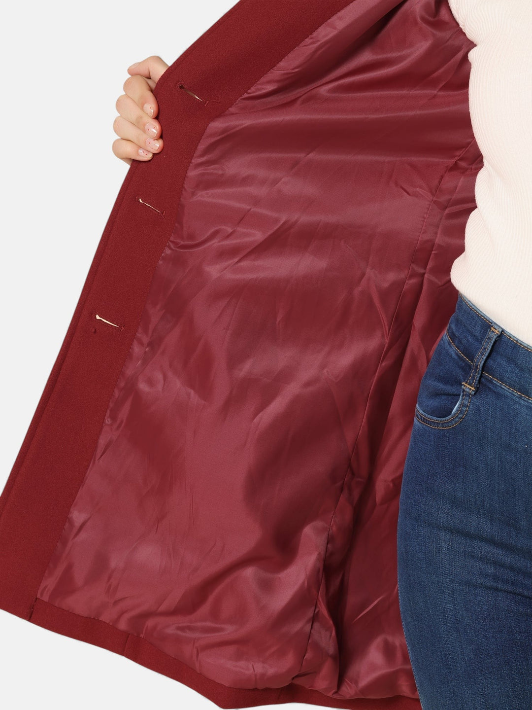 Josephine | Trench-coat d'hiver pour femme à simple boutonnage