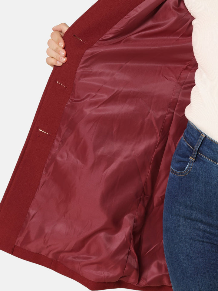 Josephine | Trench-coat d'hiver pour femme à simple boutonnage