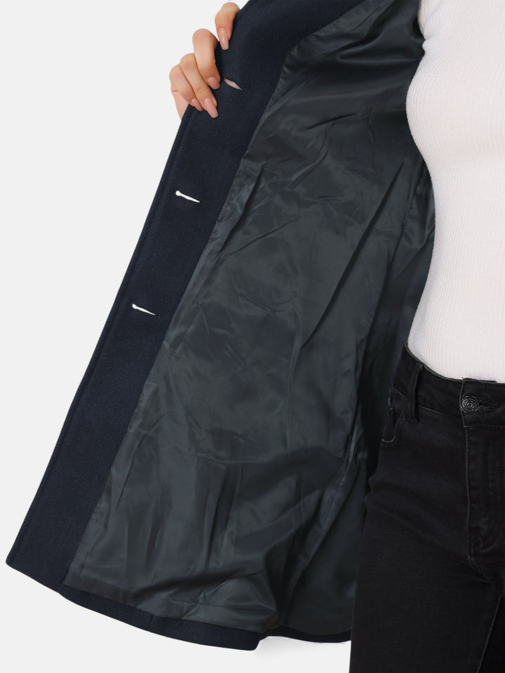 Josephine | Trench-coat d'hiver pour femme à simple boutonnage